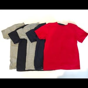 5 pack boys basic tees. 4T
